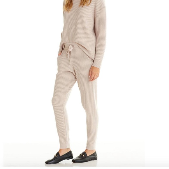 NakedCashmere Campbell Ribbed Crewneck Nude 1X